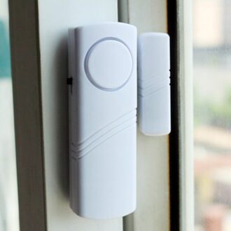 Deur Raam Draadloze Alarmsysteem Met Magnetische Sensor Home Veiligheid Draadloze Langere System Security Apparaat Wit