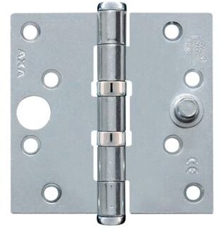 deur-/raamscharnier kogelscharnier, staal, (lxb) 89x89mm | SET van 3 stuks