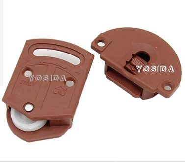 Deur ronde plastic katrol wiel schuifdeur kast ronde kralen top kast kasten katrol