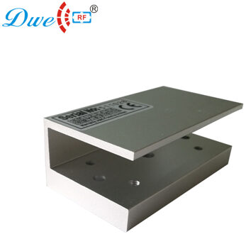 Deur spiegel hoek aluminium u-vorm montage metalen beugel voor toegangscontrole 70 kg magnetisch slot