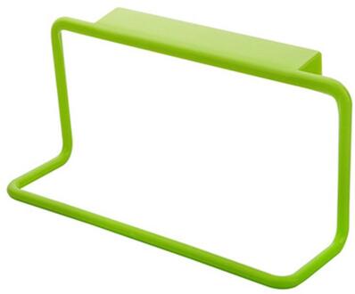 Deur Theedoek Rack Organizer Badkamer Keukenkast Kast Hanger Keuken Storage Licht Groen