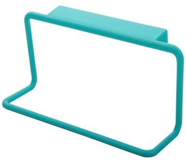 Deur Theedoek Rack Organizer Badkamer Keukenkast Kast Hanger Keuken Storage lucht blauw