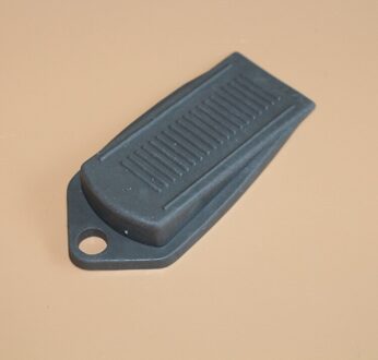 Deur Wedge Vormige Rubber Deur Stopt Antislip Zwarte Rubber Deur Buffers Voor Office Home Amerika Floor Deurstopper