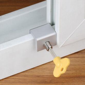 Deur Window Lock Restrictor Aluminium Kinderen Security Window Kabel Limiet Lock Veiligheid Key Lock Windows Hardware