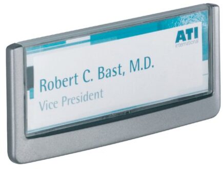 Deurbordje Durable Click sign 149x52.5mm grafiet