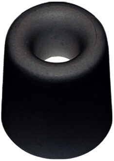 Deurbuffer - deurstopper - zwart - rubber - 50 x 35 mm - Deurstoppers