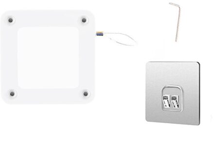 Deurdranger Automatische Deurdranger Punch-Gratis Automatische Trekkoord Deurdranger Beugel Deur Automatische Dichter Voor Deuren wit