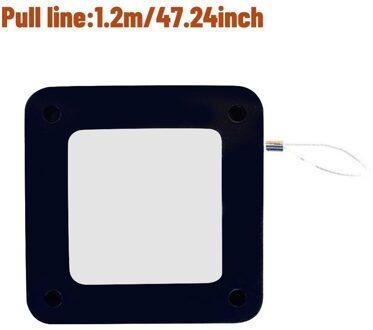 Deurdranger Automatische Deurdranger Punch-Gratis Automatische Trekkoord Deurdranger Beugel Deur Automatische Dichter Voor Deuren zwart 1.2m kabel