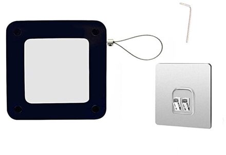 Deurdranger Automatische Deurdranger Punch-Gratis Automatische Trekkoord Deurdranger Beugel Deur Automatische Dichter Voor Deuren zwart