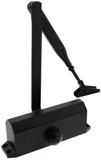 Deurdranger met schaararm DR 122 zwart