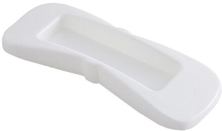 Deuren Venster Kast Lade Kast Zelfklevende Handvat Deurklink 2 Stks/partij Plakken Open Schuifdeur Handvatten Voor Interieur wit