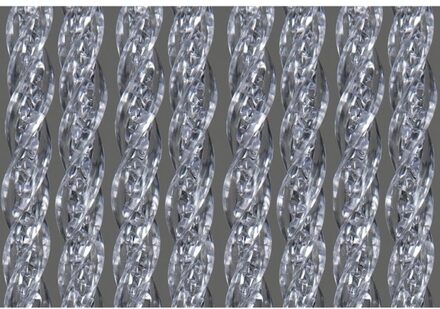 Deurgordijn - transparant - 90 x 220 cm - vliegengordijn - PVC