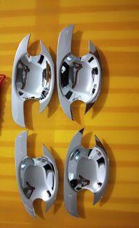 Deurgreep Cover Voor Toyota Alphard Deur Kom Film Sticker Deurgreep Bowl Trim Abs Chrome 4 stuks