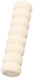 Deurklink Beschermende Handschoenen Spiraal Deurklink Cover Soft Voor School Office wit