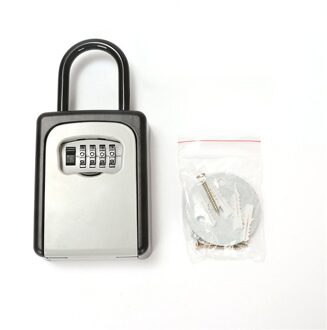 Deurklink Hangslot Wachtwoord Key Box Opslag Lock Box Decoratie Sluizen Sleutel Opbergdoos Sleutel Lock Box