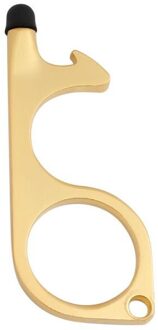 Deurklink Lift Artefact Sleutelhanger Anti Contact Deur Opener No Touch Sleutel Deur Opener Sleutelhanger Non-contact Deur opener 03