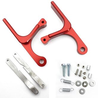 Deurklink Set Voor Can-Am Maverick X3 / Max / R Aluminium Geanodiseerd Rood