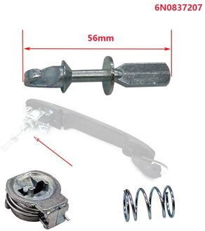 Deurklink Slot Reparatie Kit Voor Ford Galaxy Vw Polo Sharan Caddy Ii Seat Alhambra 6N0837207C 6N0837207D Deurklink Kit Connecting component