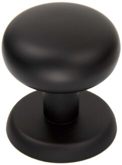 Deurknop Ovaal - Staal - Mat Zwart - Ovaal