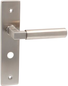 Deurkruk Op Schild Arkitekt - Rvs - Wc-sluiting - Afstand 63 Mm