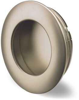 Deurkruk Rond, Mat Vernikkeld