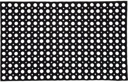 Deurmat - rubber - 50 x 80 cm - buitenmat - schoonloopmat