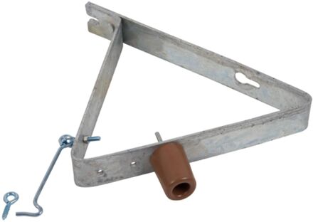 Deuropvanger Buffer + Haak Gegalvaniseerd 290x40x5mm