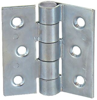 Deurscharnier - Verzinkt Staal - 61x61 Mm
