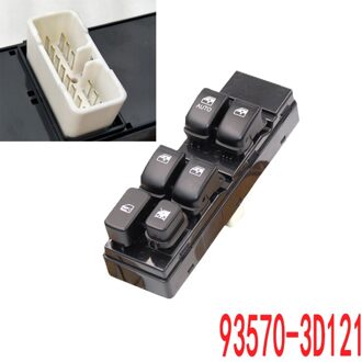 Deurslot Power Window Master Belangrijkste Schakelaar Links Voor Sonata 4-Deur 2.7L 2003 2004 93570-3D121 935703D121
