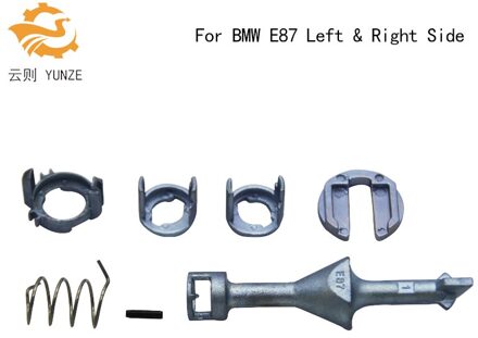 DEURSLOT VAT REPARATIE KIT 7 stks/set PADDLE 73.45MM VOOR BMW E81 E82 E87 E88 2004 LINKS RECHTS BRAND