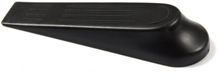 Deurstop - 4x stuks - zwart - kunststof - deurstoppen