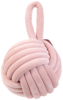deurstop knoop - roze - 1,15 kg - deurstopper