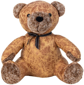 Deurstopper - bruine beer - 27 cm - dieren - kinderkamer - bescherming