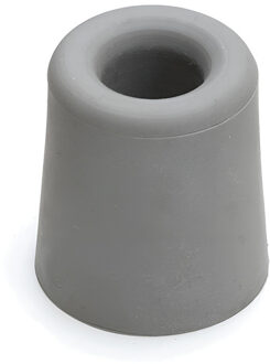 Deurstopper - rubber - grijs - 2,4 x 3 cm - deurbuffer - deurstoppers