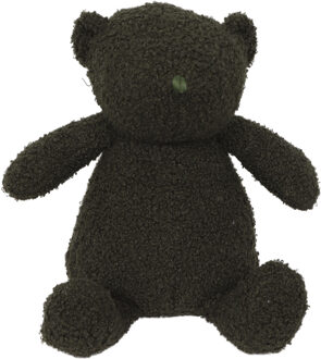 Deurstopper Teddy - 1 kg - khaki groen - knuffelbeer - L13 x B11 x H21 cm - deurstop