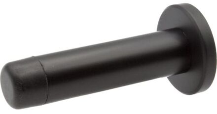 Deurstopper Zwart - 70mm - Wandbevestiging