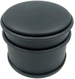 Deurstopper - zwart-mat - 10 x 8 cm - 1,1 kg - Deurstoppers