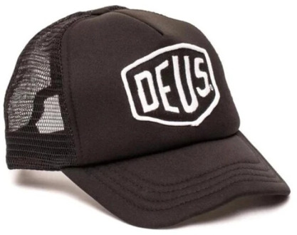 Deus Ex Machina DEUS Baylands Trucker Zwart Wit - Cap - Mannen