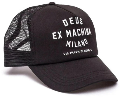 Deus Ex Machina DEUS Trucker cap Milano Address Trucker - Black