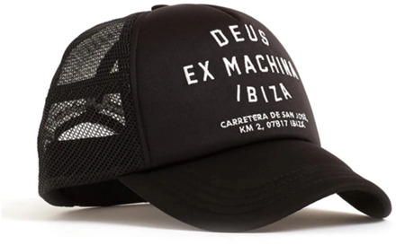 Deus Ex Machina Ibiza Address Trucker cap - Black