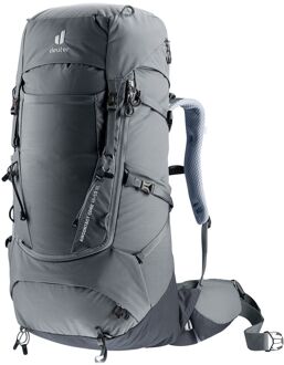 Deuter Aircontact Core 45+10 Women SL graphite-black backpack Grijs - H 75 x B 30 x D 24 cm