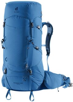 Deuter Aircontact Core 50+10 baltic-nightblue backpack Blauw - H 78 x B 31 x D 26 cm