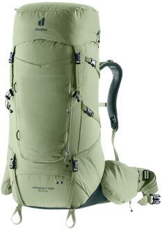 Deuter Aircontact Core 55+10 SL grove-ivy backpack Groen - H 79 x B 32 x D 27 cm