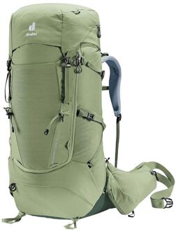 Deuter Aircontact Core 55+10 Women SL grove-ivy backpack Groen - H 79 x B 32 x D 27 cm