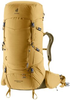 Deuter Aircontact Core 65+10 SL savanna-nori backpack Geel - H 84 x B 32 x D 28 cm