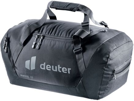 Deuter Duffel 70 black Zwart - H 28 x B 68 x D 36 cm