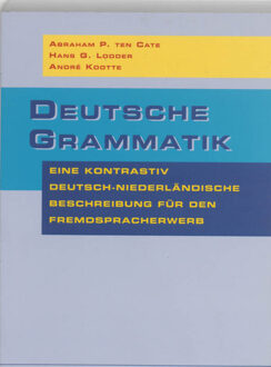 Deutsche Grammatik - Boek A.P. ten Cate (9062834353)