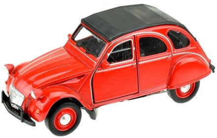 Deux chevaux Citroen modelauto rood - Speelgoed auto's