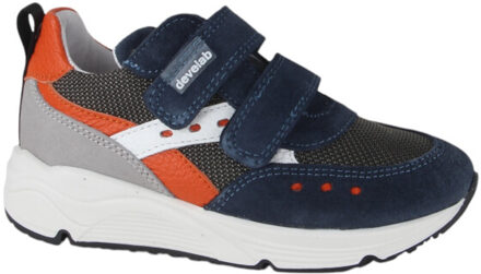 Develab 45281-699 jongens klittenbandschoenen Blauw - 31