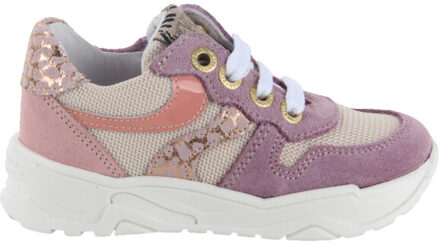 Develab 47126-659 meisjes veterschoenen Rood - 24